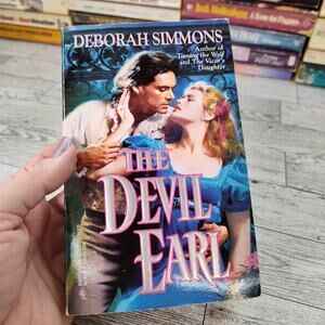 The Devil Earl by Deborah Simmons 1996 Harlequin Gothic Romance Paperback‎